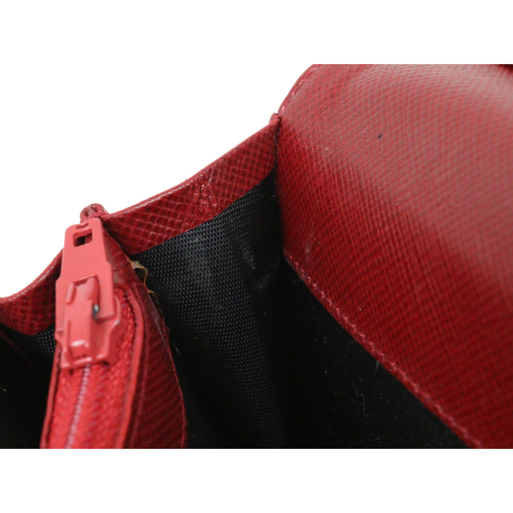 PRADA Long Wallet CHERRY Red - Picture 10 of 10